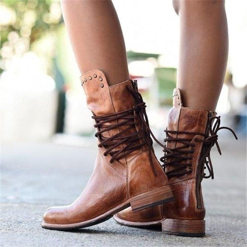 Bonnie™ | Leather Boots