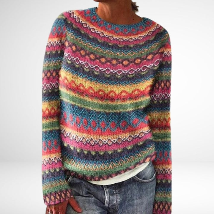Prague | Retro winter sweater