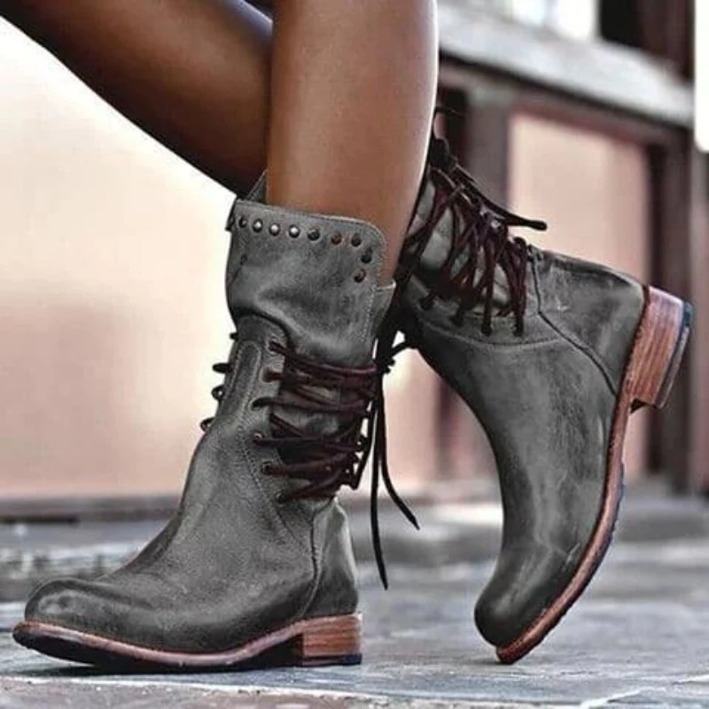 Bonnie™ | Leather Boots