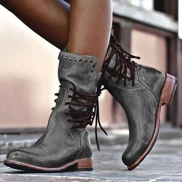 Bonnie™ | Leather Boots