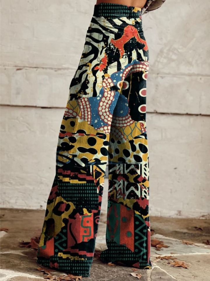 SANDRA | EKLECTIC ART WIDE PANTS™