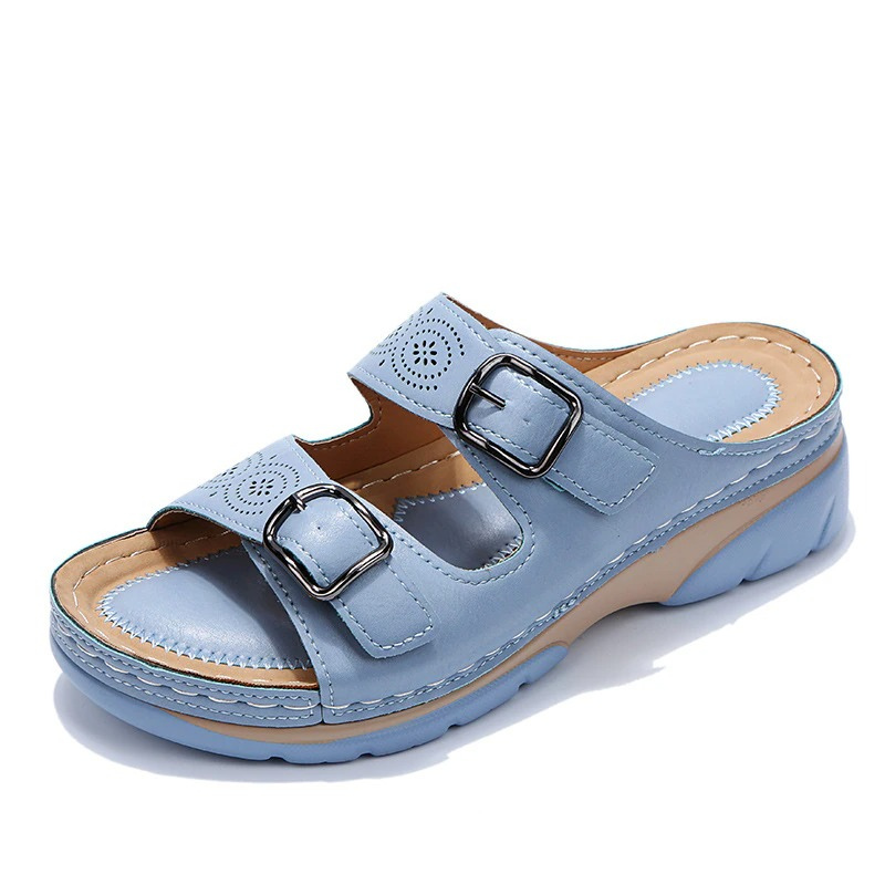 Liv™ | Orthopedic Leather Sandals