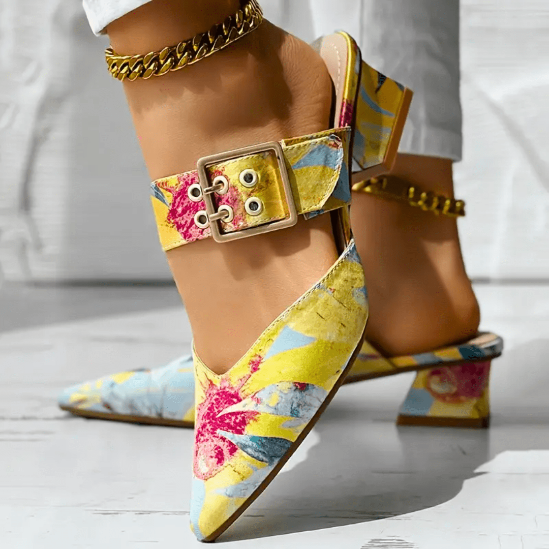 Bello | Brights Rainbow Heels