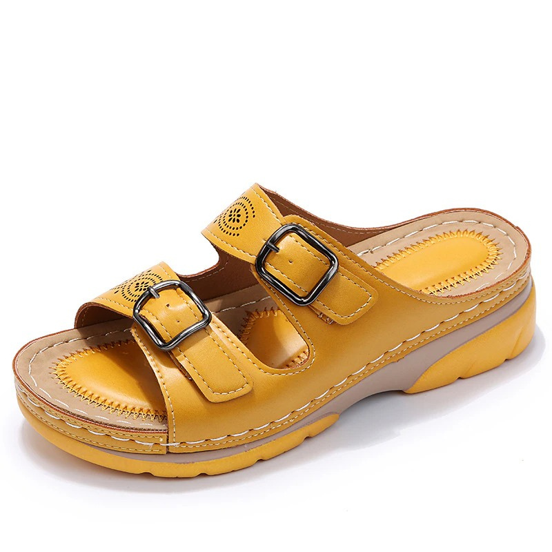 Liv™ | Orthopedic Leather Sandals