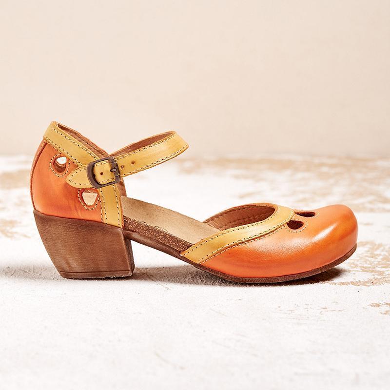 Giulia™ | Orthopedic sandals with low heels