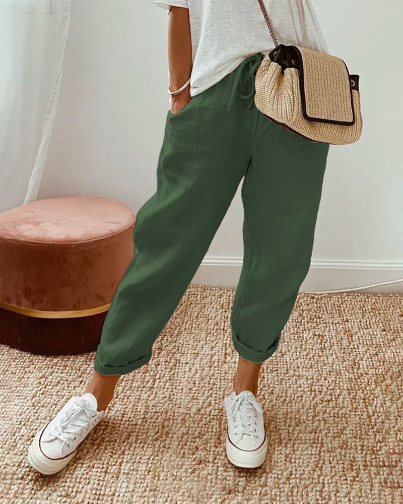 Adria | Casual Retro Trousers