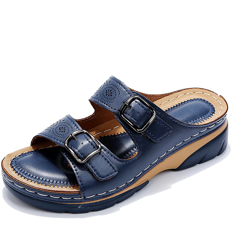 Liv™ | Orthopedic Leather Sandals