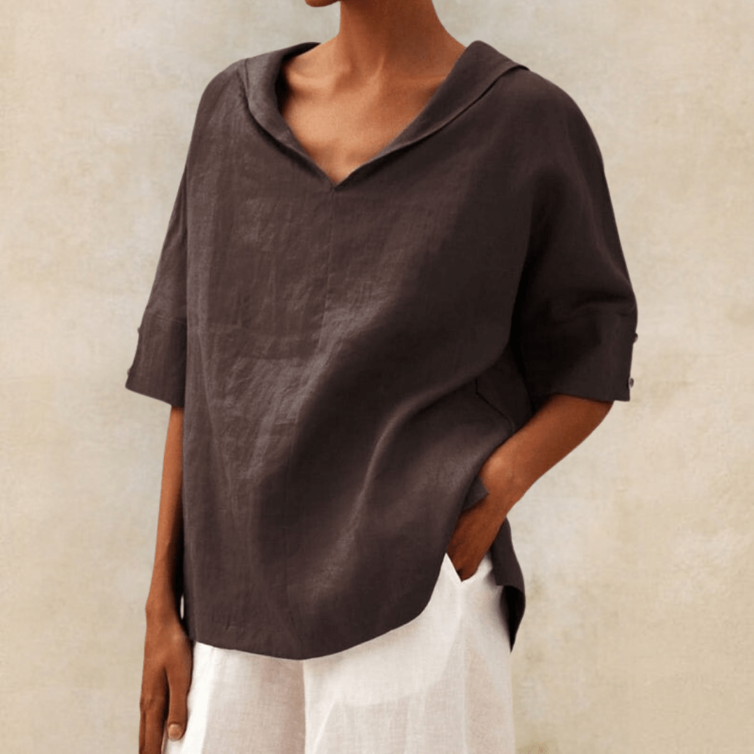 Marie | Coastal Breeze Oversized Shirt