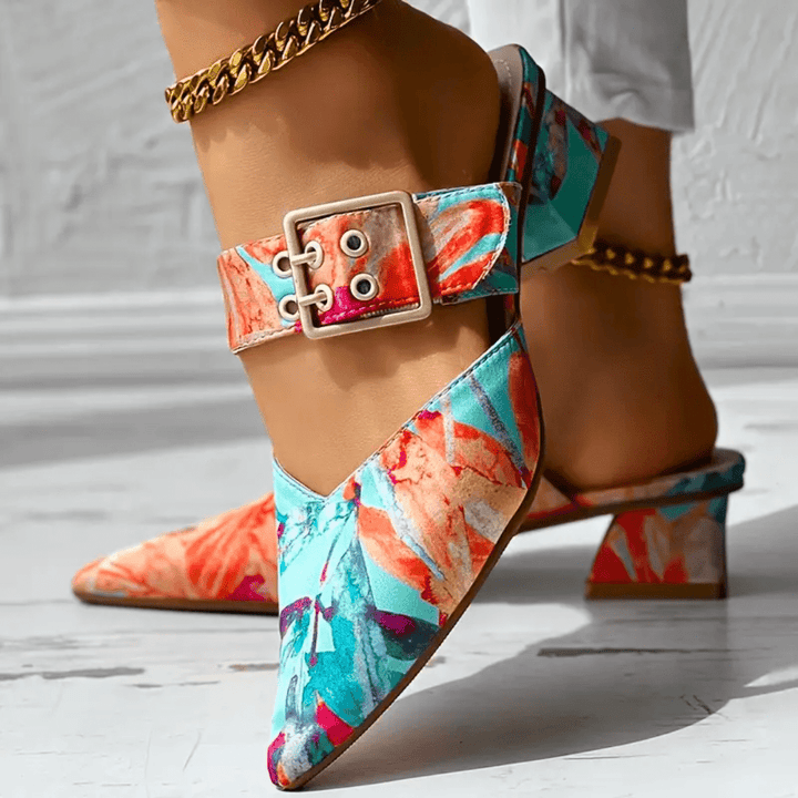 Bello | Brights Rainbow Heels