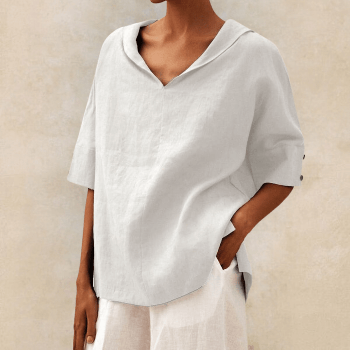 Marie | Coastal Breeze Oversized Shirt