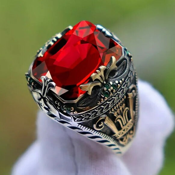 Vintage Turks Signet Ring