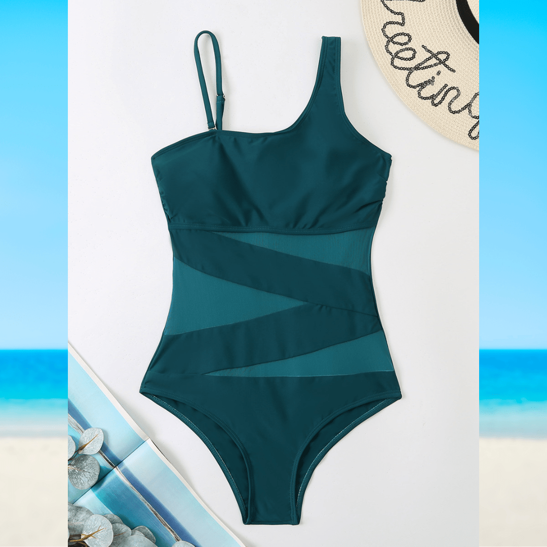 Ava | Luxe Asymmetrical Swimsuit