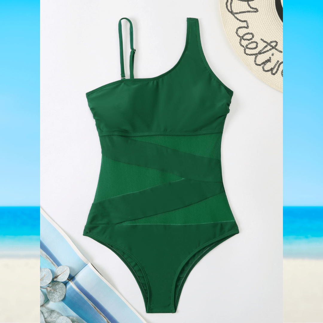 Ava | Luxe Asymmetrical Swimsuit