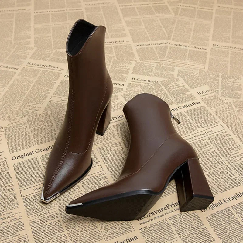 Chelsea™ | Comfortable Leather Heels