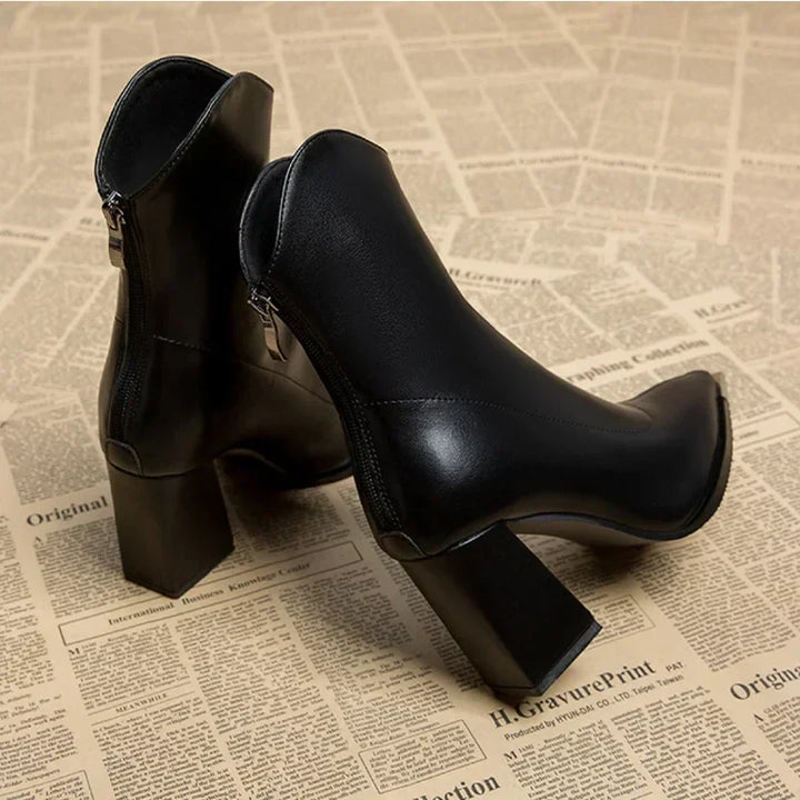 Chelsea™ | Comfortable Leather Heels