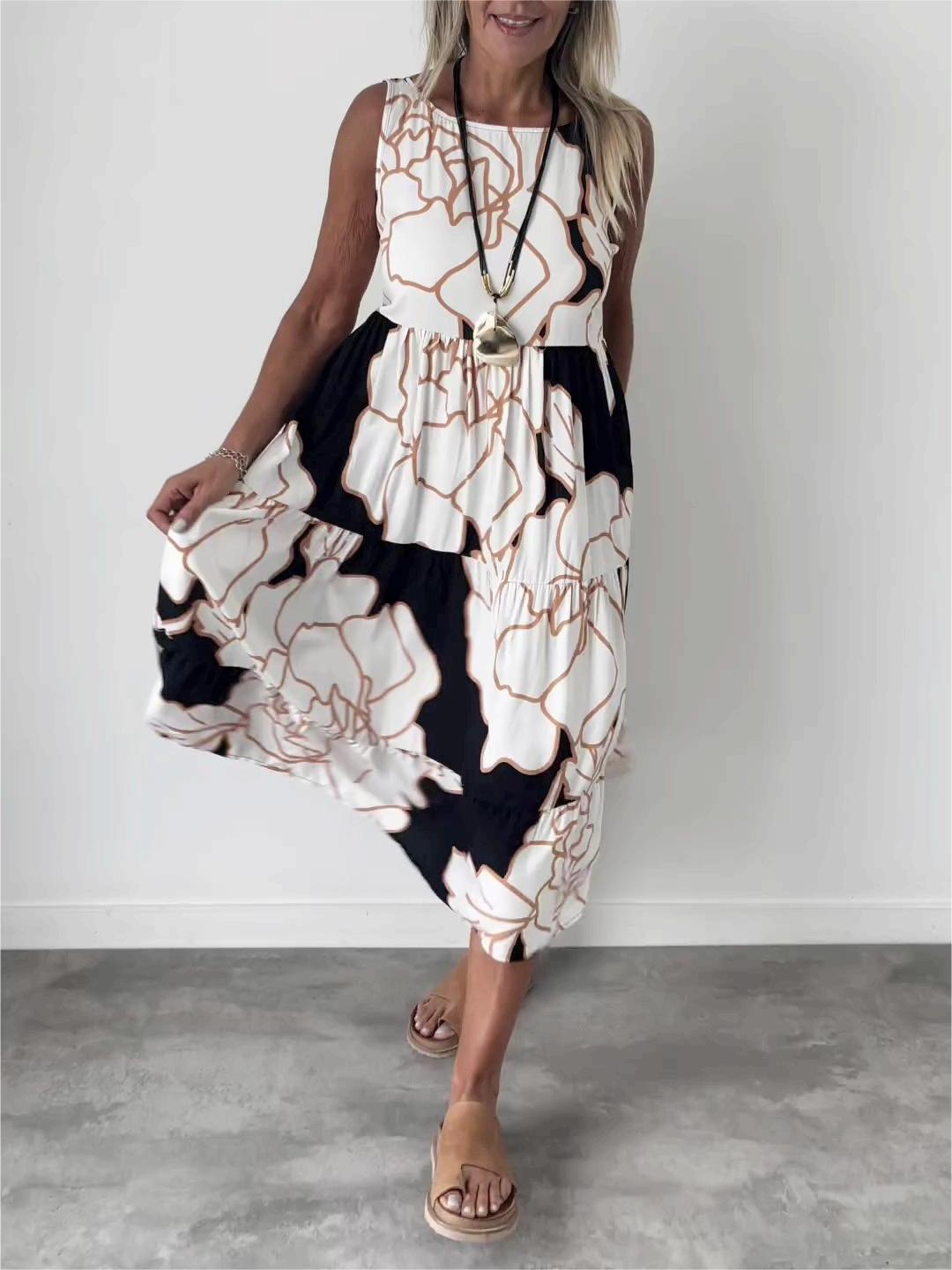 Odessa | Graceful Blossom Dress