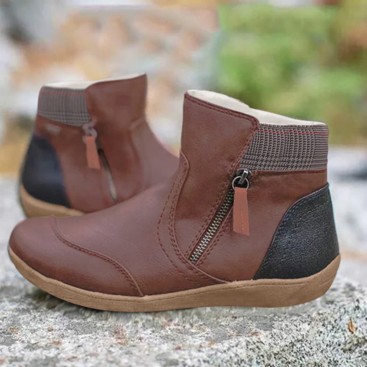 Caroline™ | Waterproof Leather Boots with Foot Support