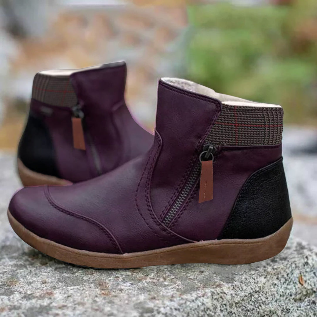 Caroline™ | Waterproof Leather Boots with Foot Support