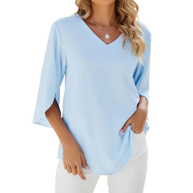 Zara - Timeless V-neck Top