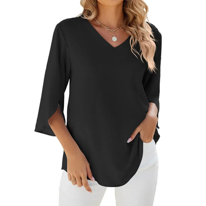 Zara - Timeless V-neck Top