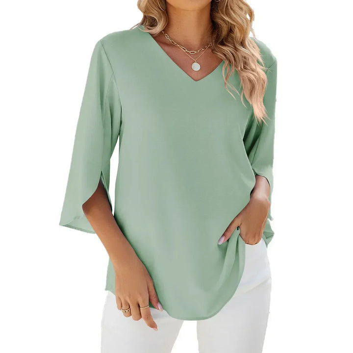 Zara - Timeless V-neck Top