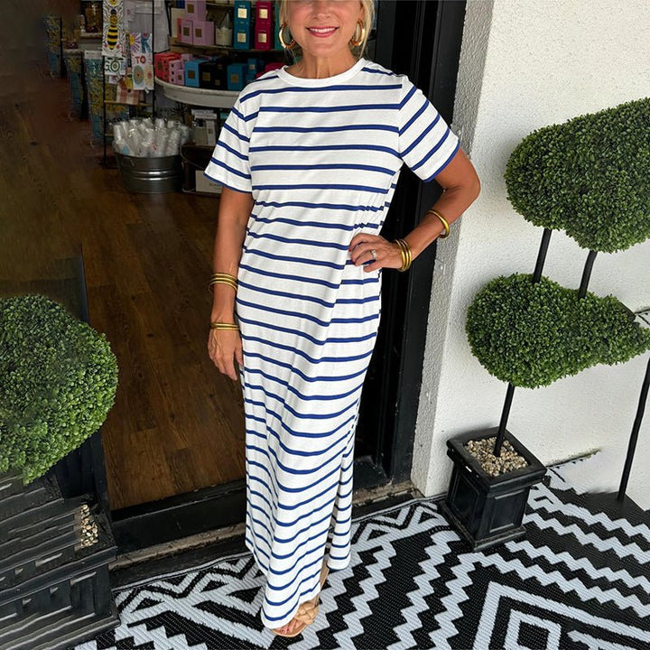 Ivia | Striped Maxi Dress