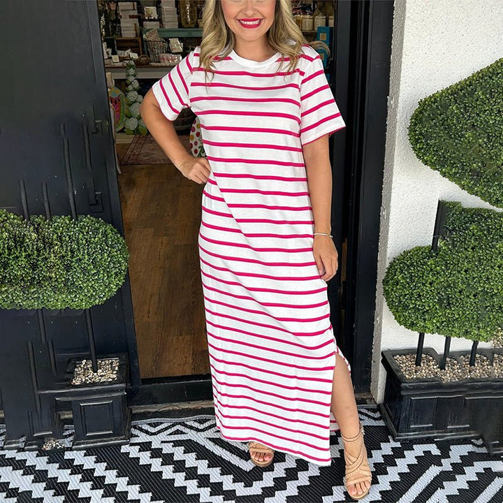 Ivia | Striped Maxi Dress